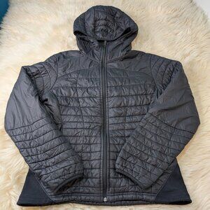 Smartwool Black Hooded Quilted Puffer Jacket